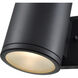 Vegas 1 Light 7 inch Powder Coated Black Outdoor Wall Sconce
